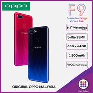 Oppo F9 6GB RAM 64GB ROM Original Oppo Malaysia