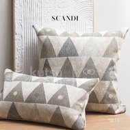 Kutsurogi Sofa Cushion Cover Aesthetic Cushion Cover with Scandi Motif Size 30x50, 40x40, 45x45, 50x