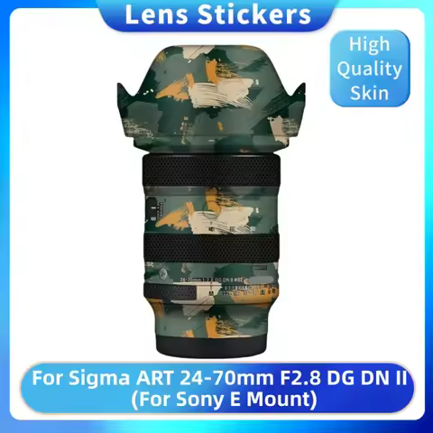 Creative Stickers For Sigma ART 24-70mm F2.8 DG DN II Decal Skin Camera Lens Vinyl Wrap Film Protect