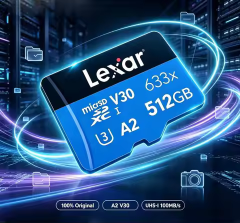 Lexar Original 633x Blue TF Card Memory Card Micro SD Card Multifunctional V10 V30 A1 A2 for Phone T