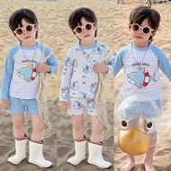 SHARK PRINTED SWIMMING SET FOR KIDS KIDS SWIMWEAR SWIMSUIT FOR KID SWIMMING SUIT KID BOY