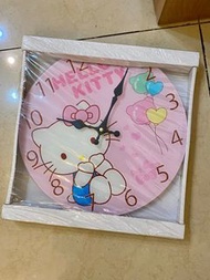 全新 new Hello kitty clock 時鐘