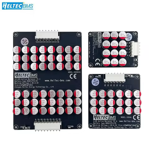 Heltec Active Equalizer 3S 4S 6S 7S 8S 16S 5A car audio equalizer lithium battery balancer Fit Capac