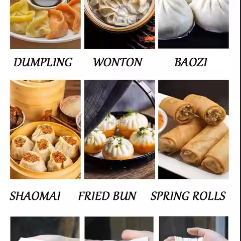 Automatic Pasta Tortilla Momo Samosa Gyoza Wonton Spring Roll Maker Dumpling Skin Wrapper Machine