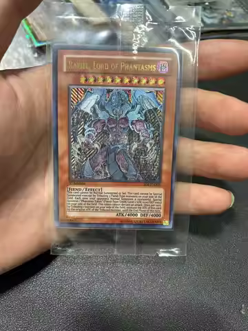 Yu Gi Oh Ultimate Rare/UTR TCG Raviel, Lord of Phantasms(SOI-EN003) Board Game English Collection cu