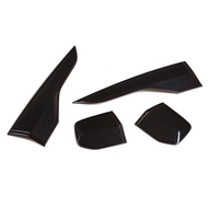 4-Piece Set Color Black Material ABS Model OC10784 Suitable for 21-23 Spar