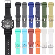 Sport Strap for Casio G-SHOCK AQ-S810W/S800W AE-1200 AEQ-110W MCW-200H W-216H W-735H Men Silicone Resin Watch Band Bracelet