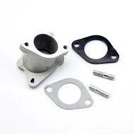 Carburetor PZ27 Carb aluminum Mainfold Adapter Inlet Intake Pipe For CG150 CG125 engine motorcycle d