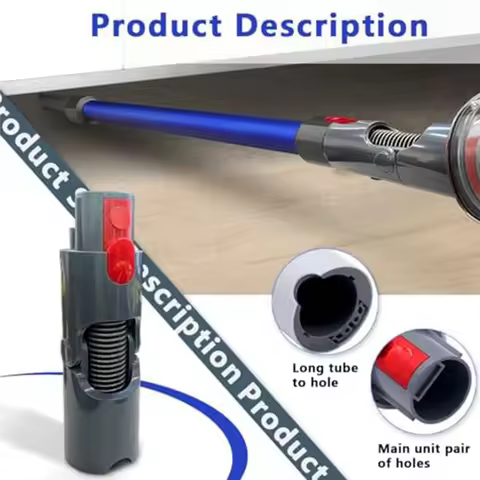 Adapter For Dyson V15 V11 V10 V8 V7 , Low Reach Adapter For Dyson , Joint Adapter For Dyson Vacuum C