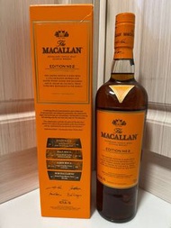 Macallan edition 2 US 750ml whisky