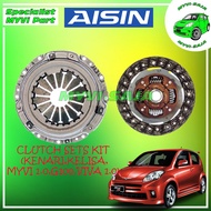 CLUTCH SETS KIT (KENARI,KELISA,MYVI 1.0,G100,VIVA 1.0) BRAND :AISIN