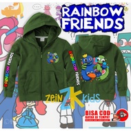 Rainbow Friends Roblox Children's Zipper Jacket