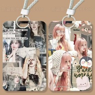 Song Yuqi creative peripheral student slide card Holder meal card Bus card ID card Protective Case A