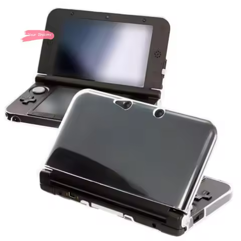 Y-Clear Case Crystal Protect Shell For 3DS XL LL N3DS 3DS LL Transparent Hard Case Cover Dockable Fo