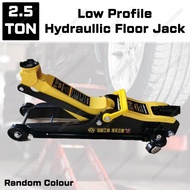 2.5 ton Hydraulic Floor Jack Low Profile Hydraulic DIY Lifting Jek Kereta 2.0 Ton Jek Hidraulik + Stand Jack + Wrench