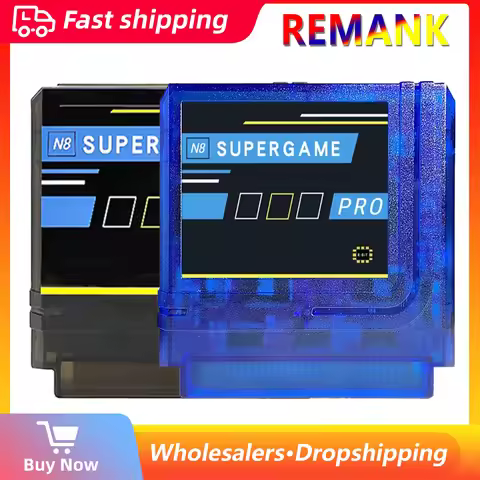 REMANK N8 Cartridge Super N8 PRO N8 Nes Cartridge For Video Game Console Accesories NESN8 8-Bit NEW 