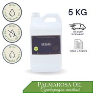 5 kg / 5 l / 5000 ml palmarosa 100% pure essential oil / minyak atsiri