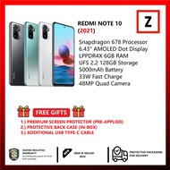 [Free Gifts] REDMI NOTE 10 Smartphone (2021) [6+128GB/5000mAh/Snapdragon 678] (1 Year XiaoMi Malaysi