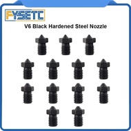 3D FYSETC E3D V6 High Quality Hardened Steel Nozzle 0.3/0.4/0.6mm size Nozzle High Speed Printing No