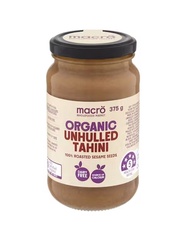 Macro Organic Unhulled Tahini Spread 375g. มาโคร ทาฮินี สเปรด ออร์แกนิค