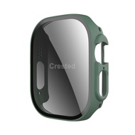 Anti-Peeping Tempered Glass Hard Pc Case for smartwatch Ultra 2 49mm 40mm 41mm 44mm 45mm Anti Gores
