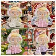 Only Baby Clothes] 38cmlabubu Baby Clothes S Size Clothing Medium Lena Bear Doll Clothes Plaid Skirt