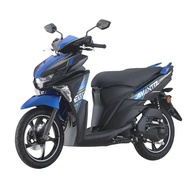 COVER SET ORIGINAL 100% HLY + STICKER ORIGINAL YAMAHA EGO AVANTIZ BIRU HITAM 2019