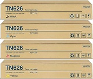 TN626 TN-626 TN 626 Toner Cartridge KCMY 4-pack with Chip ACV1130 ACV1430 ACV1330 ACV1230 Replacemen