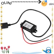 OLINI 12V To 5V Converter, 24V To 5V USB Charger Regulator DC Power Adapter Buck Module DC-DC Buck A