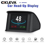 EKLEVA P10 HUD OBD2 Head-Up Display จอแสดงผล OBD On-Board คอมพิวเตอร์ Auto รถ Speedometer GPS Oversp