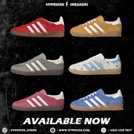 HYPEKIXK UA Sneakers Gazelle Indoor Gum Blue Bird | Crew Yellow | Better Scarlet | Pink Cloud | Grey