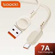 Toocki 7A USB Type C Cable Fast Charging PD100W 60W Type C to Type C Date Cord 2.4A USB-L Charge Wir