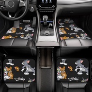 Tom &amp; Jerry Car floor mats Car universal high-end carpet floor mats Car floor mats 4-piece set