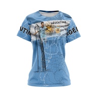 GAMEPLANE - Women's Casual World Cup Jersey FIFA 2026 ARGENTINA Country Custom Full Print