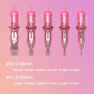 AMBITION Round Tattoo Cartridge Mix Needles Liner Shader SMP & Semi Permanent Make-Up Eyebrows Eyeli