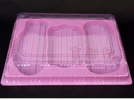 [吉田佳]B51628，三牲塑膠盒，粉底透明蓋、三牲盒、素三牲盒、果凍，整箱價量大可私訊