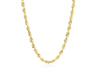 Nathalias NY สร้อยคอทองคำแท้ 10K ลายเชือกเกลียว Diamond Cut หนา 4.00 มม. (Pre order 10-12 days) 1563