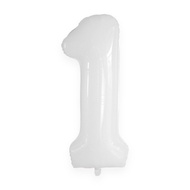 balloon set halloween balloon 53cm American Version White Number Balloon White Small Number 53cm Whi