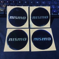 Nissan NISMO Embossed Cutting Sticker For Car Racing Rim Cap Hubcap