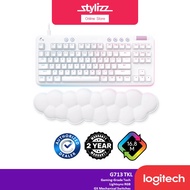 LOGITECH G713 WIRED GAMING KEYBOARD TKL (INCLUDED PALM REST) -AURORA COLLECTION, LIGHTSYNC RGB, GX M