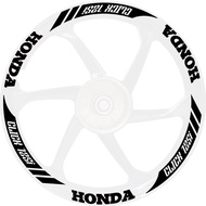 honda click 125i Black Honda Decal Mag Sticker