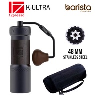1Zpresso K ULTRA Manual Coffee Grinder with stainless steel burr with FREE K-ULTRA Cylinder Case