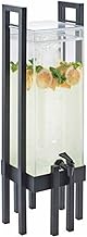 Cal-Mil 3-Gallon Infusion Beverage Dispenser with Removable Chamber – Clear BPA-Free Acrylic Drink C