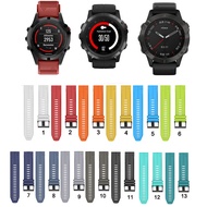 Silicone strap Easy fit quick release watch band for Garmin Fenix 7 7x 5 5x Plus 6 6x Pro 3 instinct 2 , Forerunner 935 945 955 965