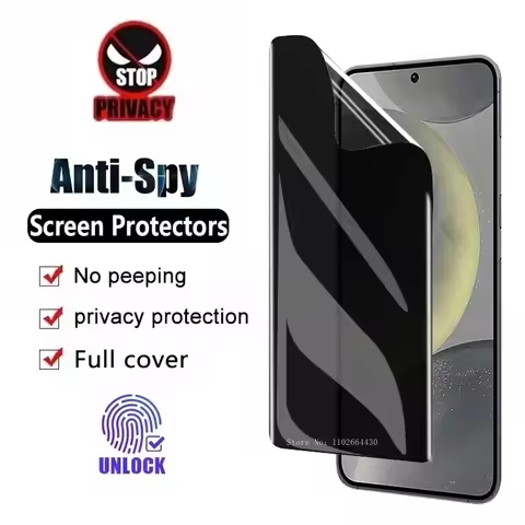 3pcs Privacy Hydrogel Film Screen Protector for Nokia G60 X30 G400 C31 G22 G42 C110 C1 Plus 2.4 1.3