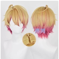 READY STOCK wig cosplay Hoshino Aquamarine Oshi no ko 2 tone male