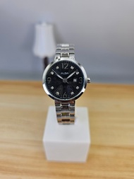 ALBA Japan นาฬิกา(ผู้หญิง) รุ่น AH7H87X1 คริสตัล SWAROVSKI สแตนเลสแท้  รับประกัน1ปี