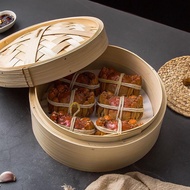 BAMBOO STEAMER 6 inc pengukus pau buluh 6"