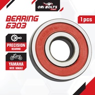 93306-303YV Yamaha Original Scooter NVX Nmax V1 V2 Rear Arm Bearing 6303 Belakang Rim