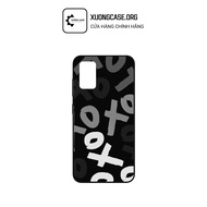 Samsung A02, A02s, A03, A03s, A03 Core case with XO image printed - Code XD68.